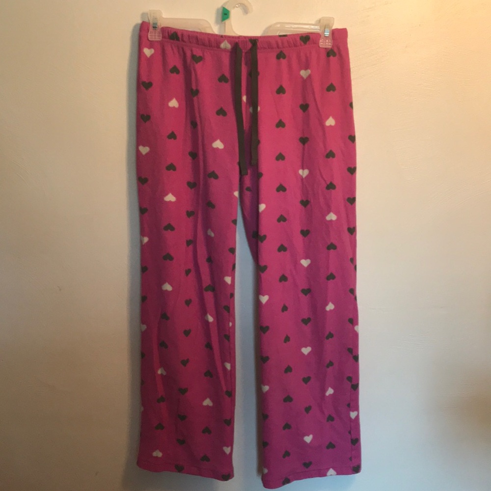 Heart pink pants